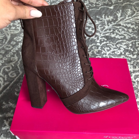 Brown Booties - Picture 2 of 4